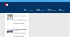 Desktop Screenshot of fmarion.edu